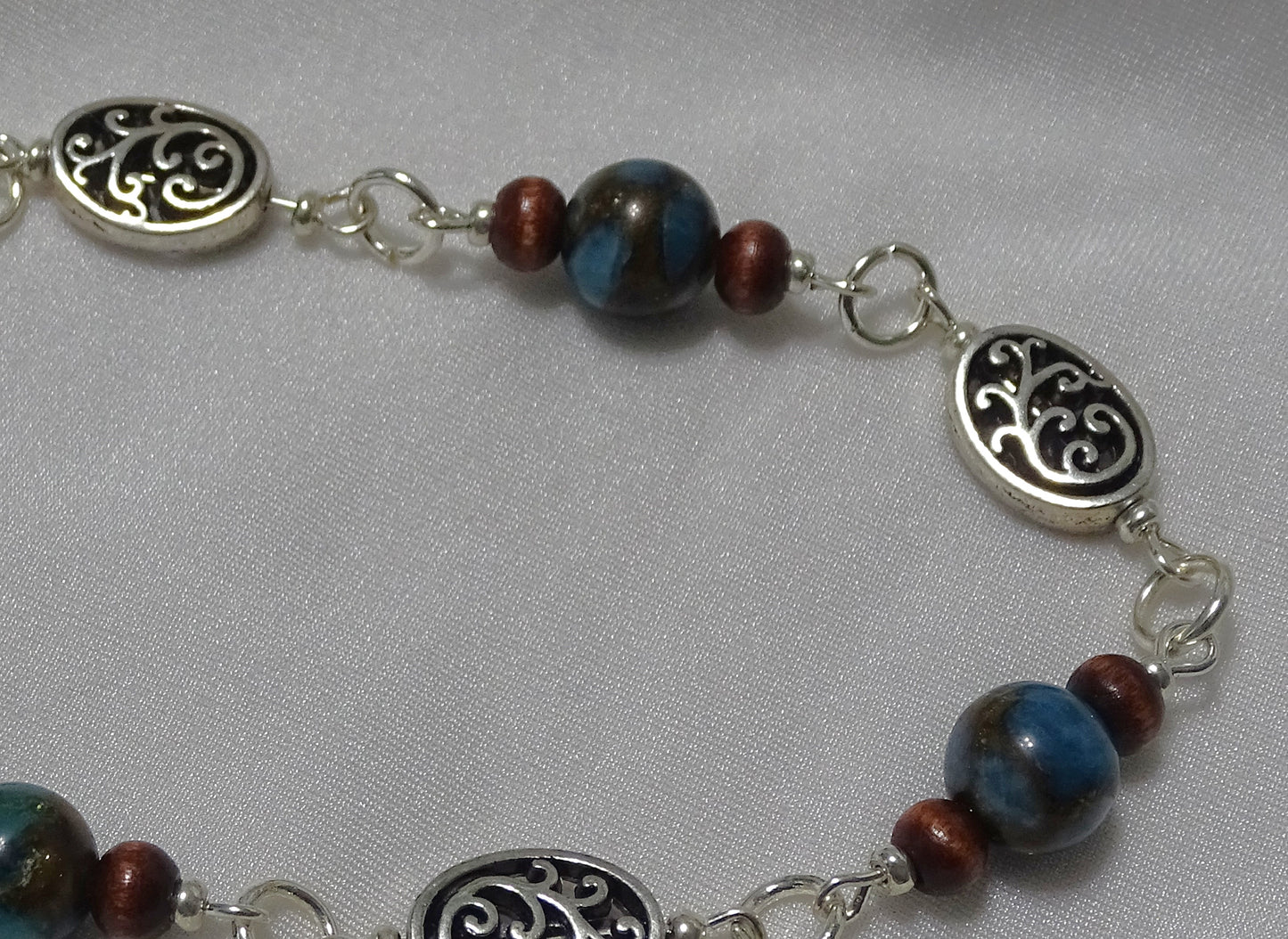 Impression Jasper Link Bracelet
