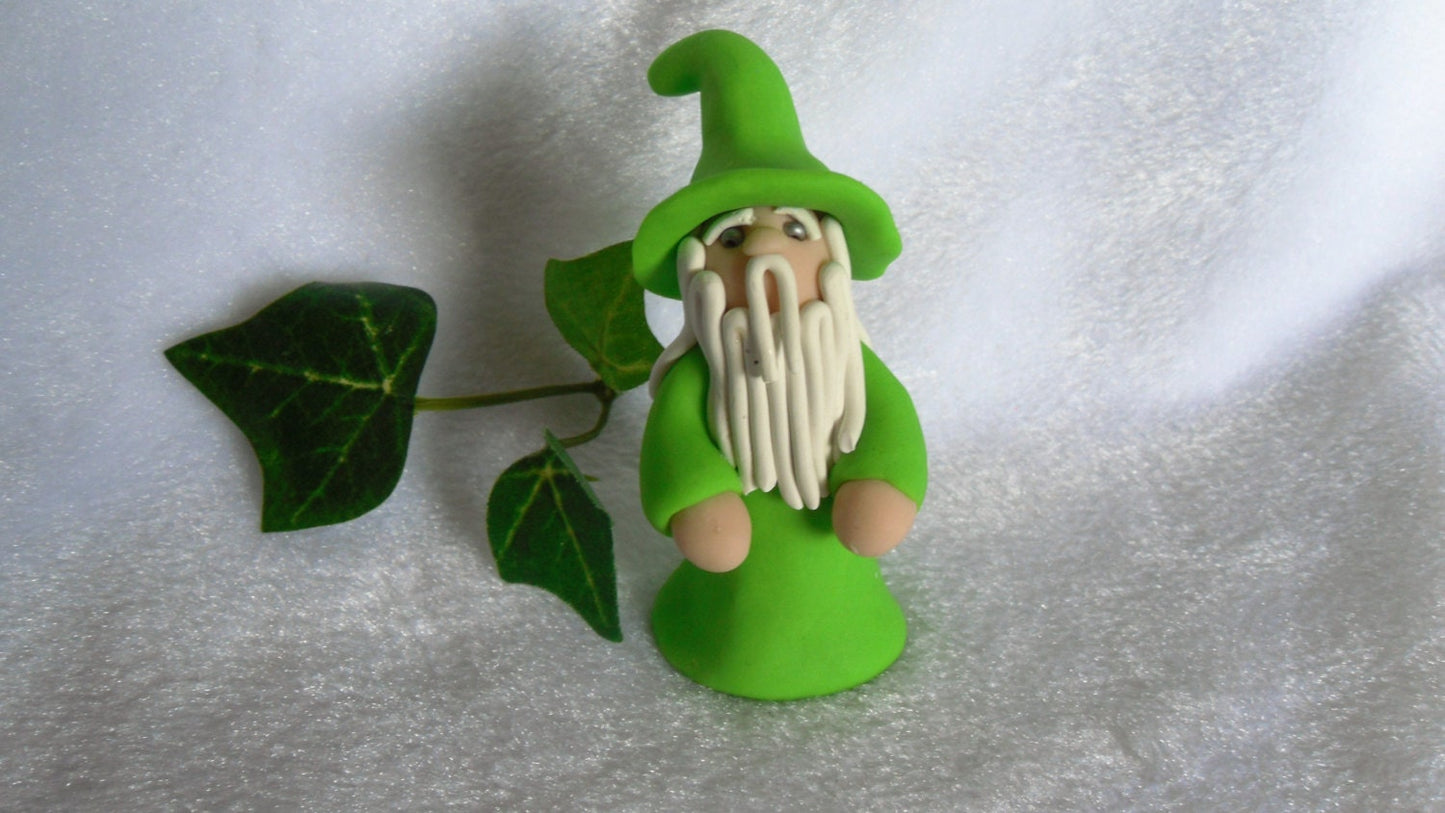 Bright Green Wizard