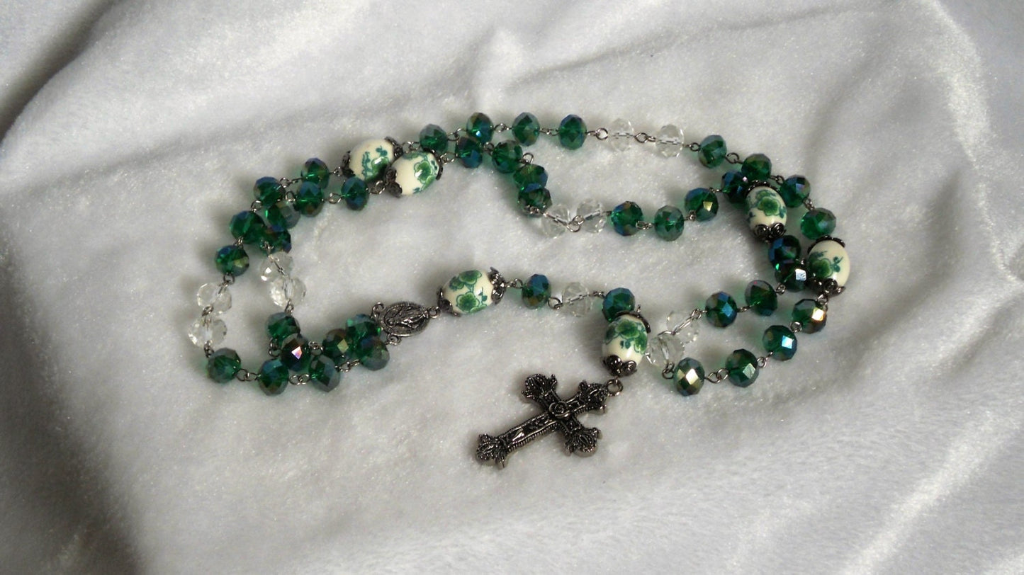Cut Glass Rosary