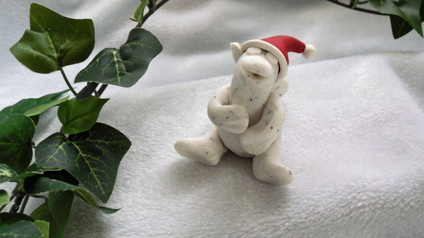 Laughing Santa Hat Dragon