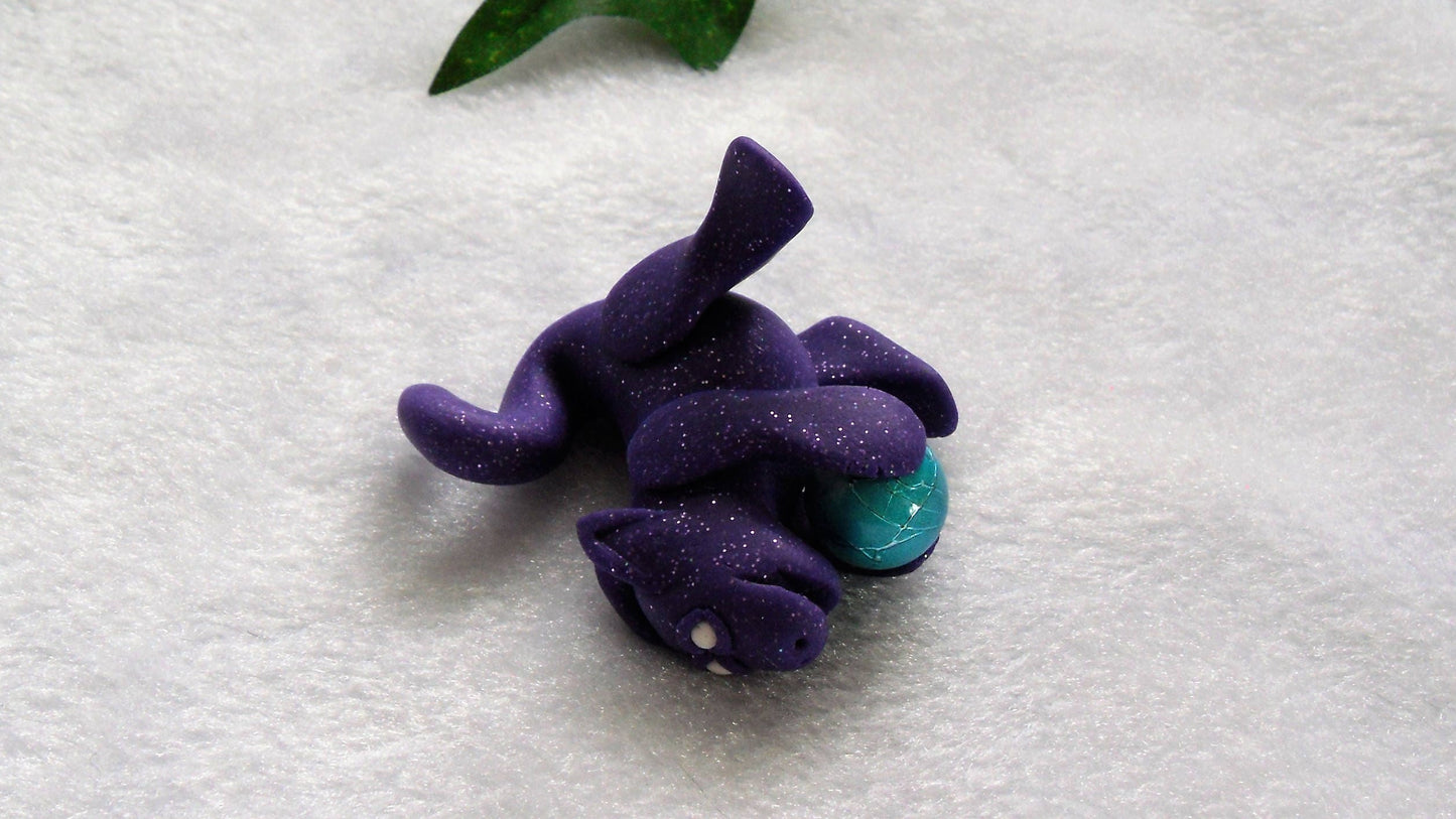 Playful Purple Dragon
