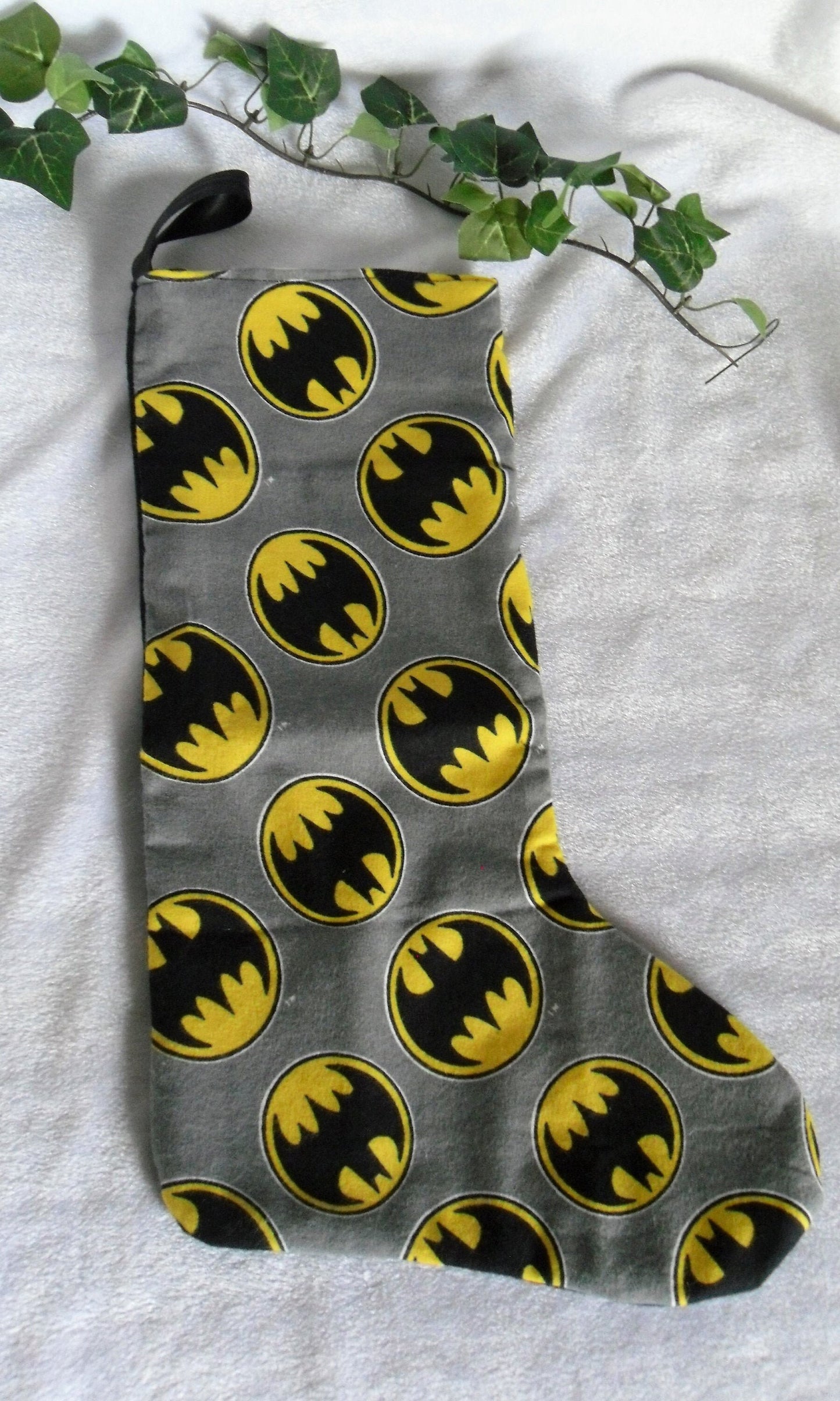 Two-Sided Classic BATMAN Symbol Stocking