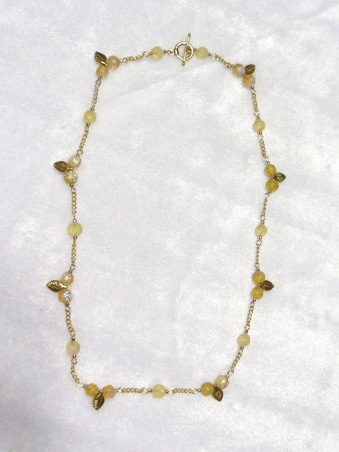 Gold Leaf Necklace