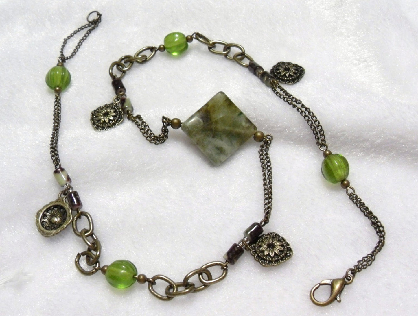 Moss Agate Necklace