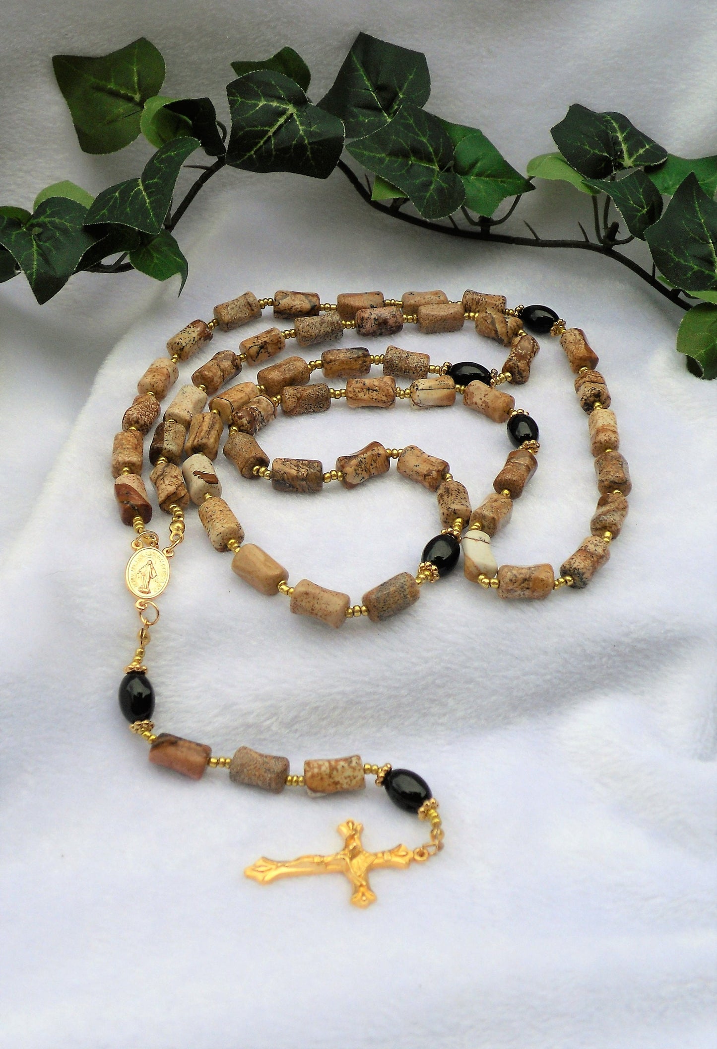 Picture Jasper Rosary
