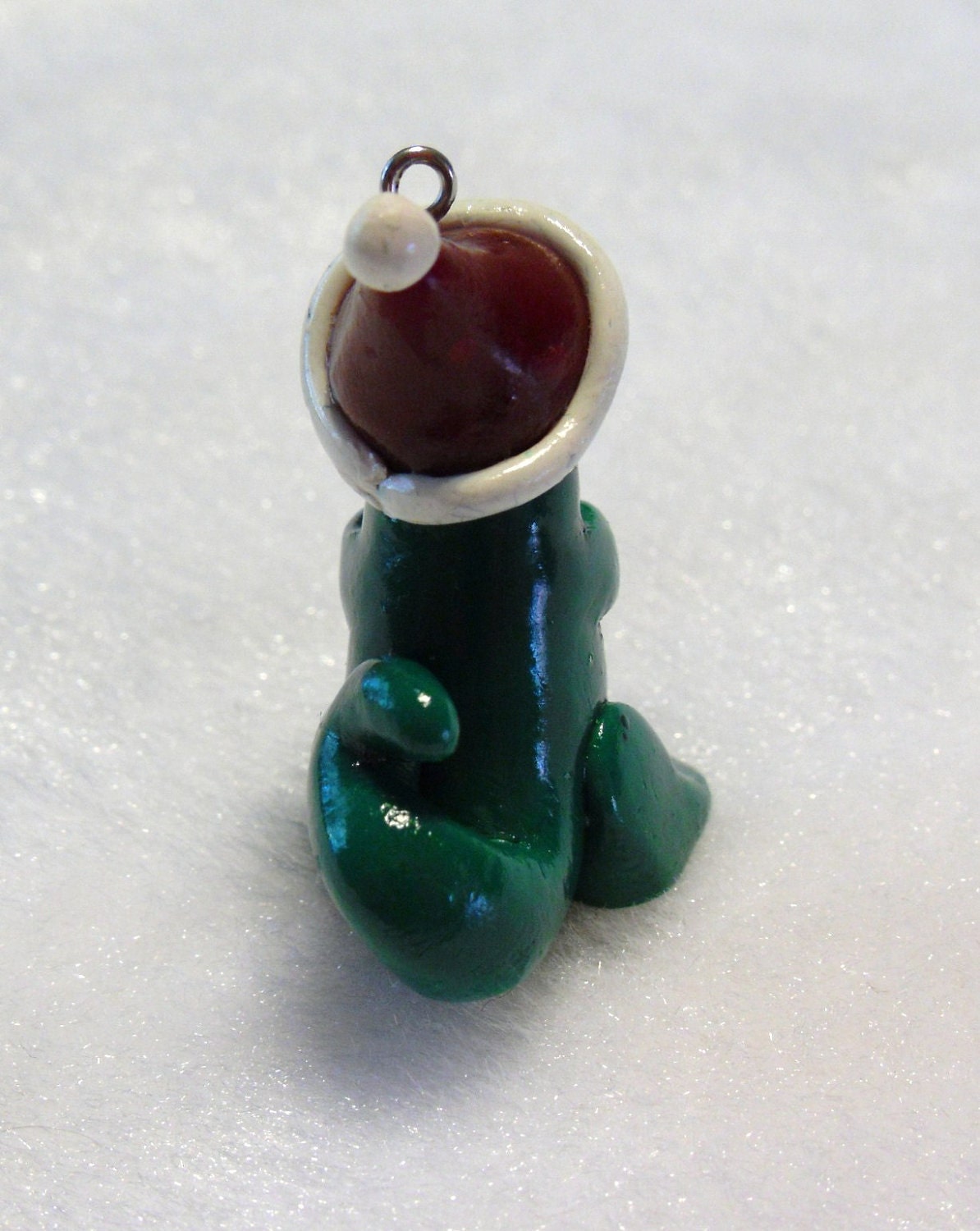 Santa Dragon Charm
