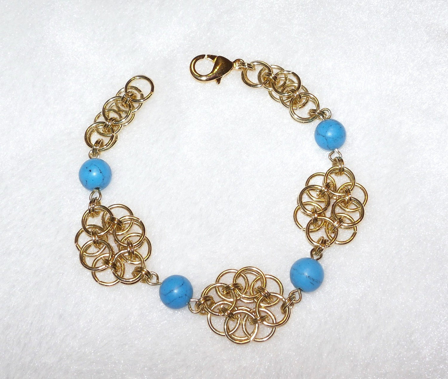 Gold "Daisy" Bracelet
