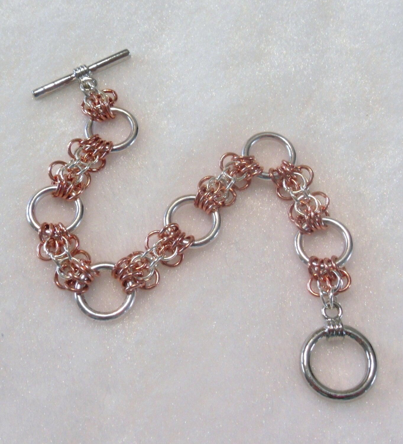 Butterfly Chain Maille Bracelet