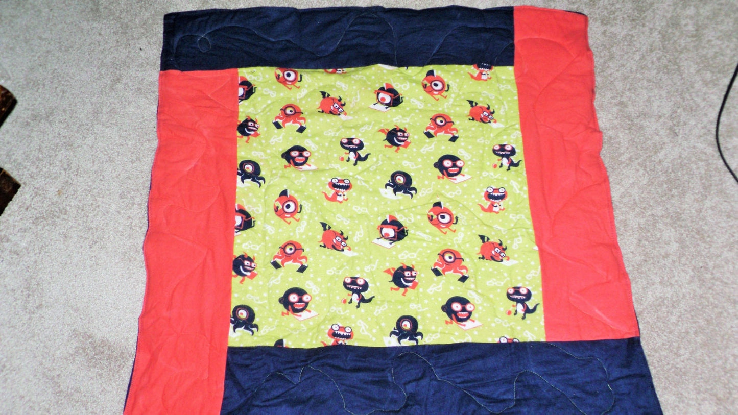 Monster Flannel Blanket