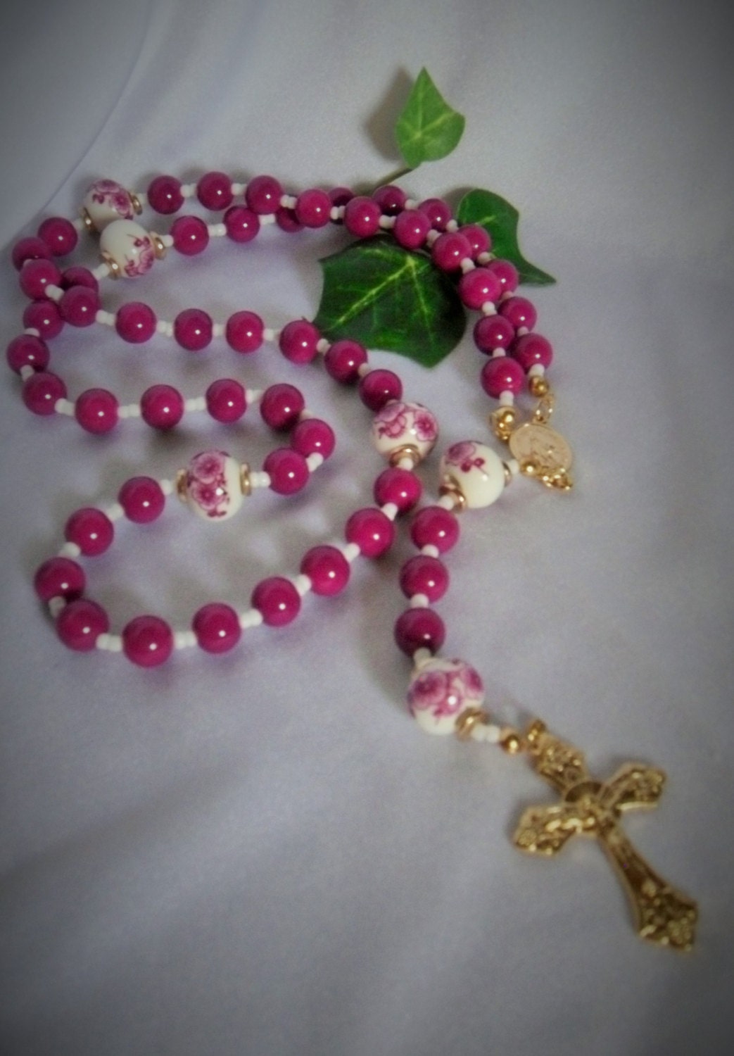 Fuschia Rosary
