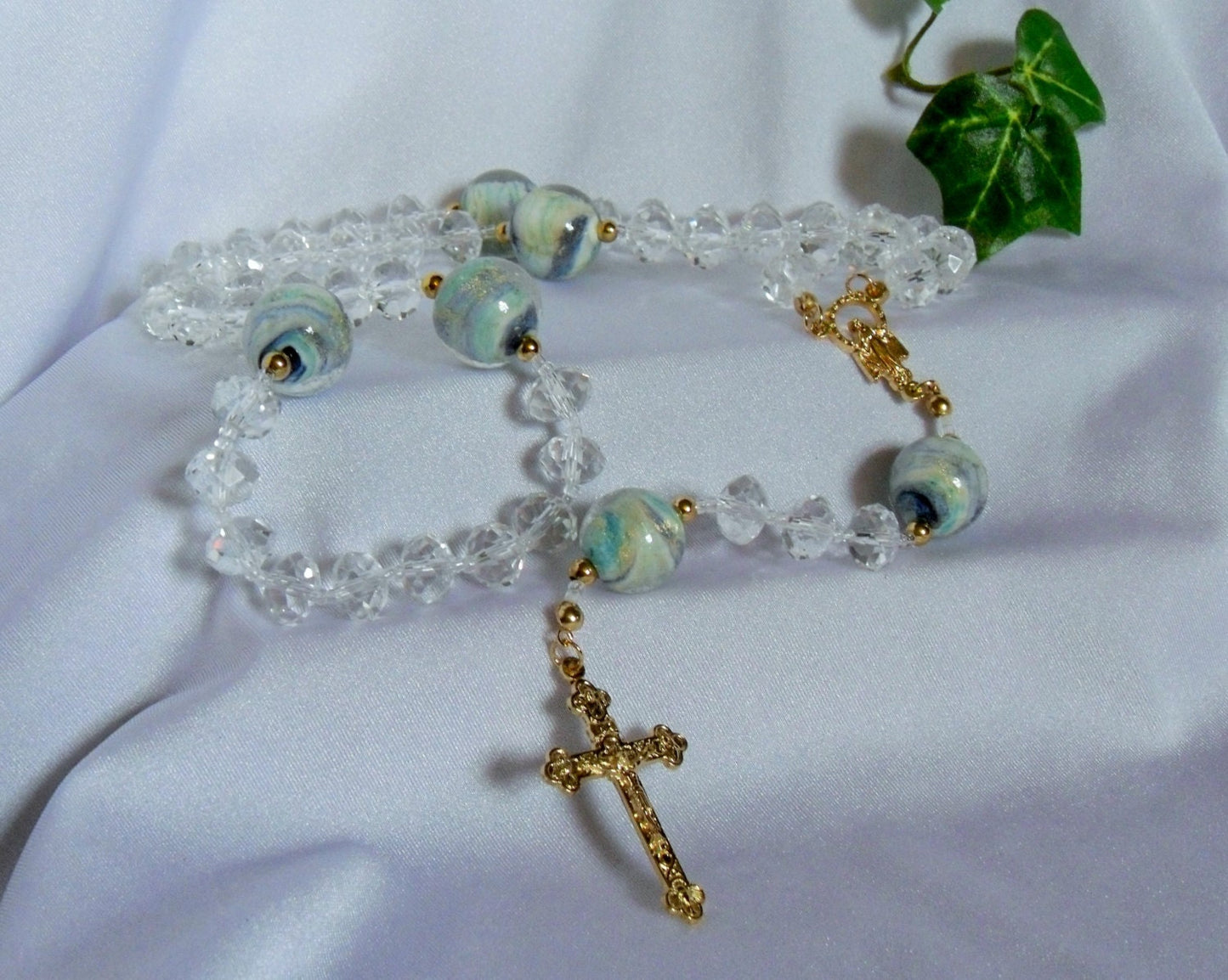 Crystal Cut Rosary
