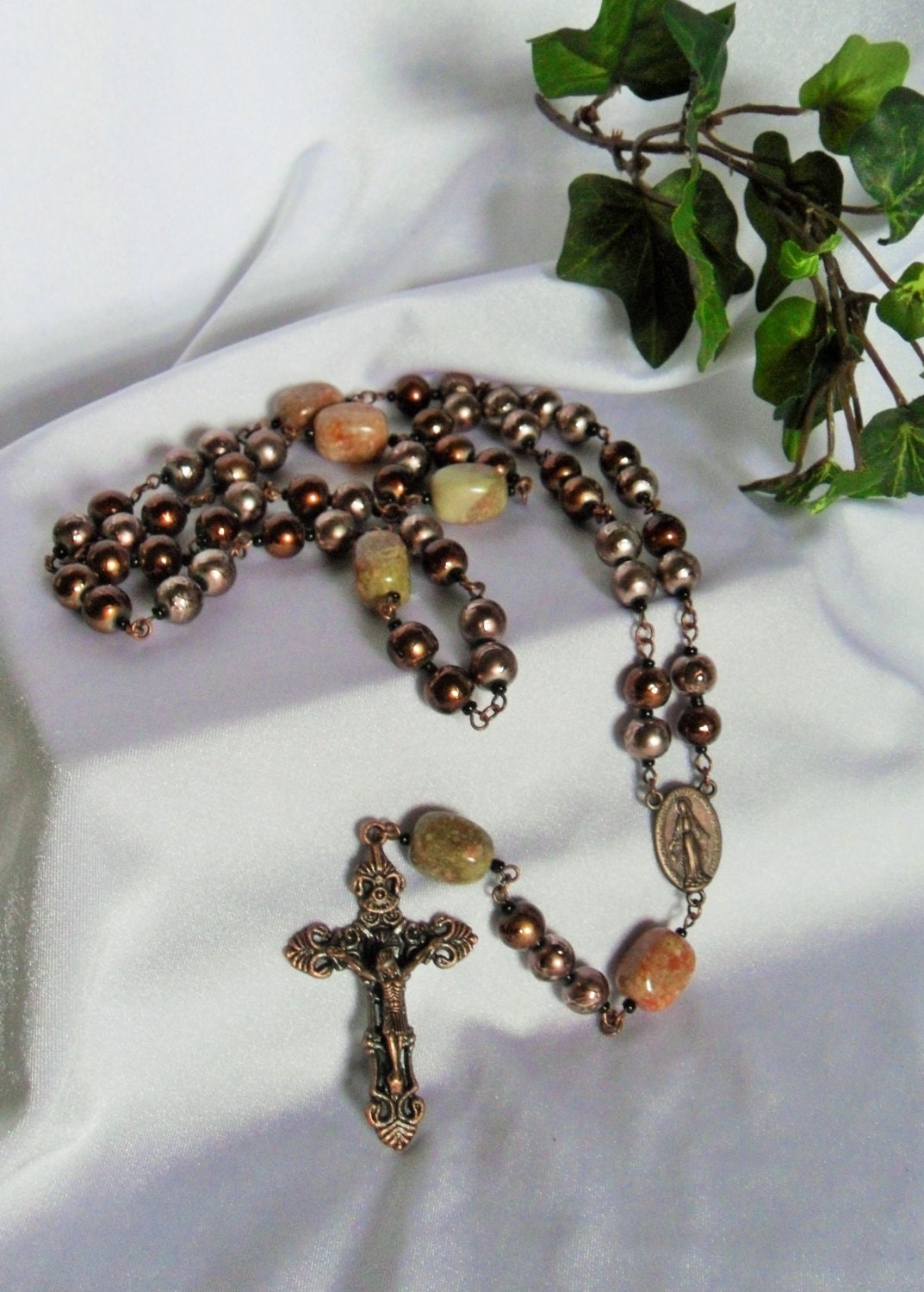 Autumn Jasper Rosary