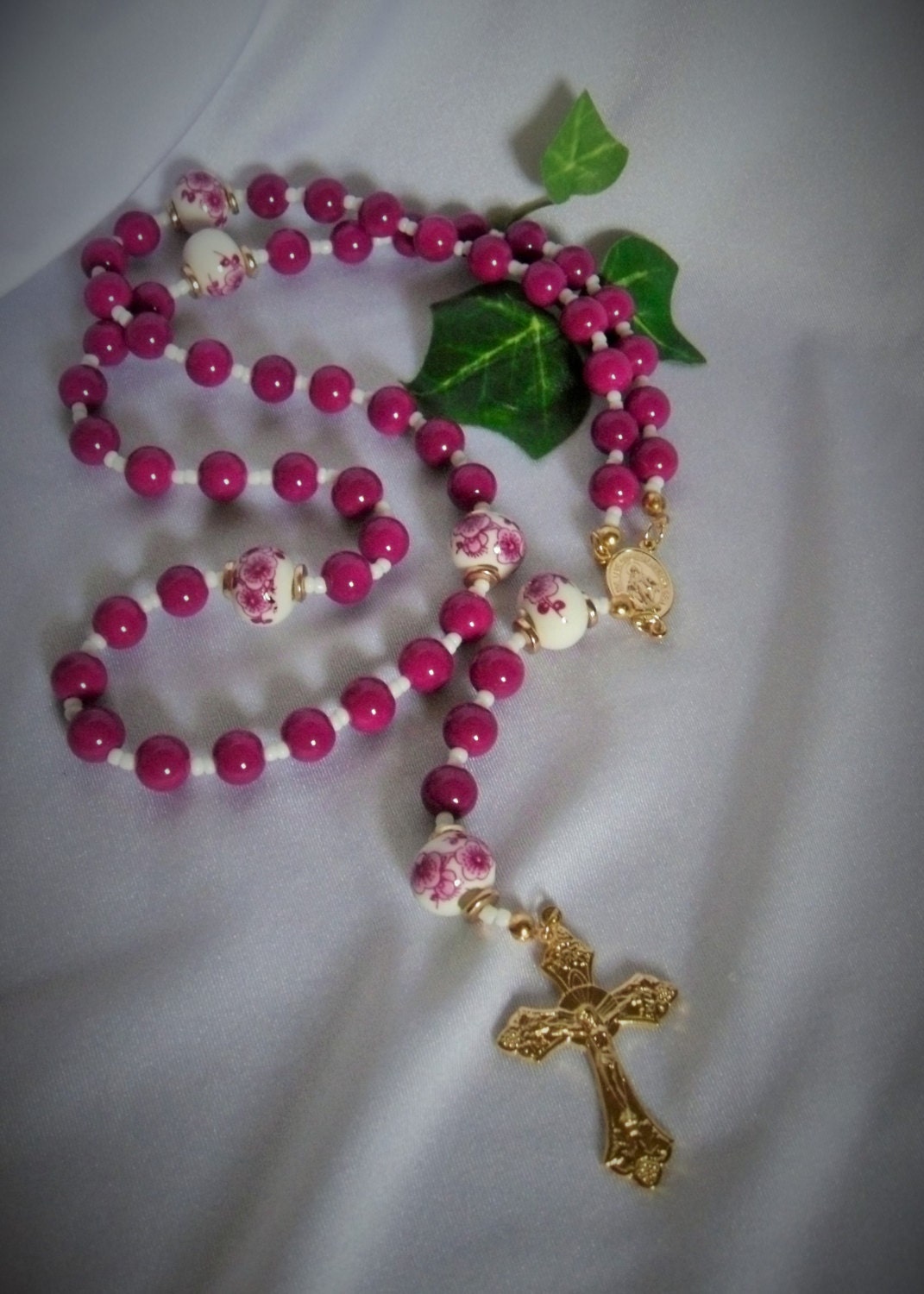 Fuschia Rosary
