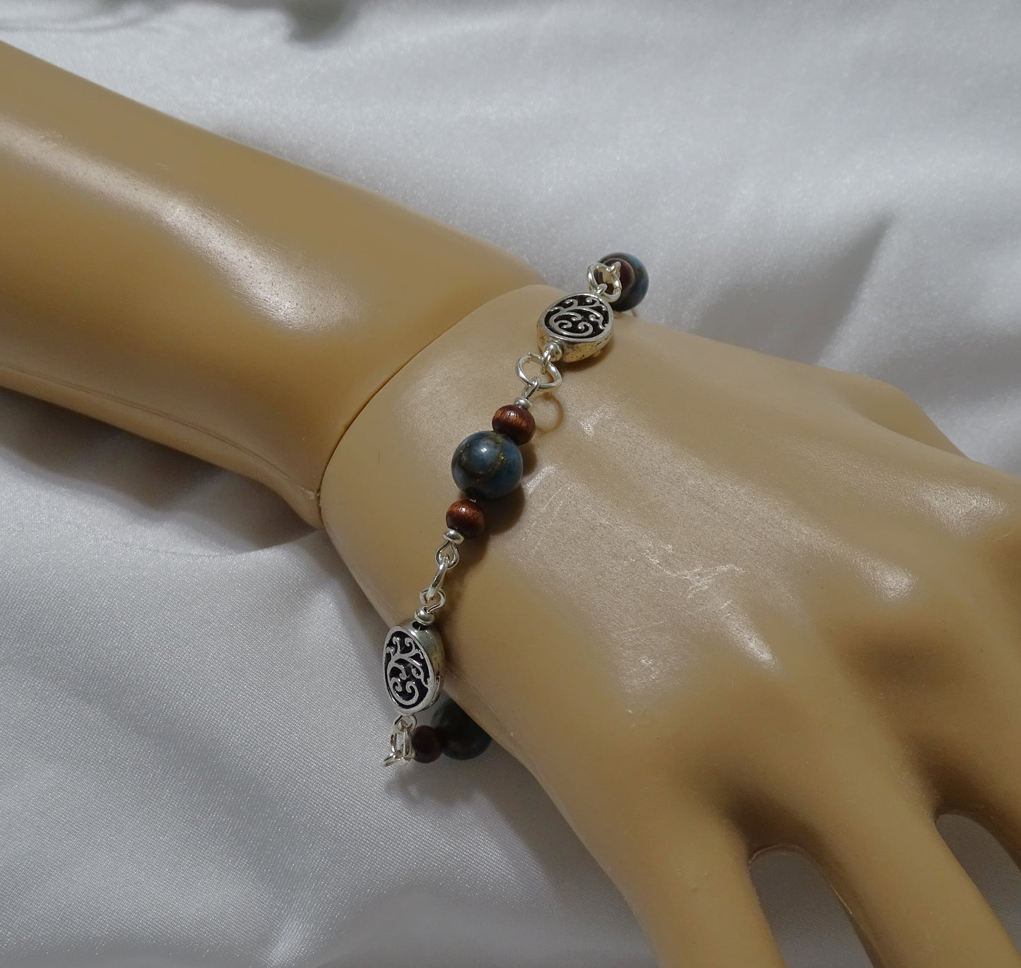 Impression Jasper Link Bracelet