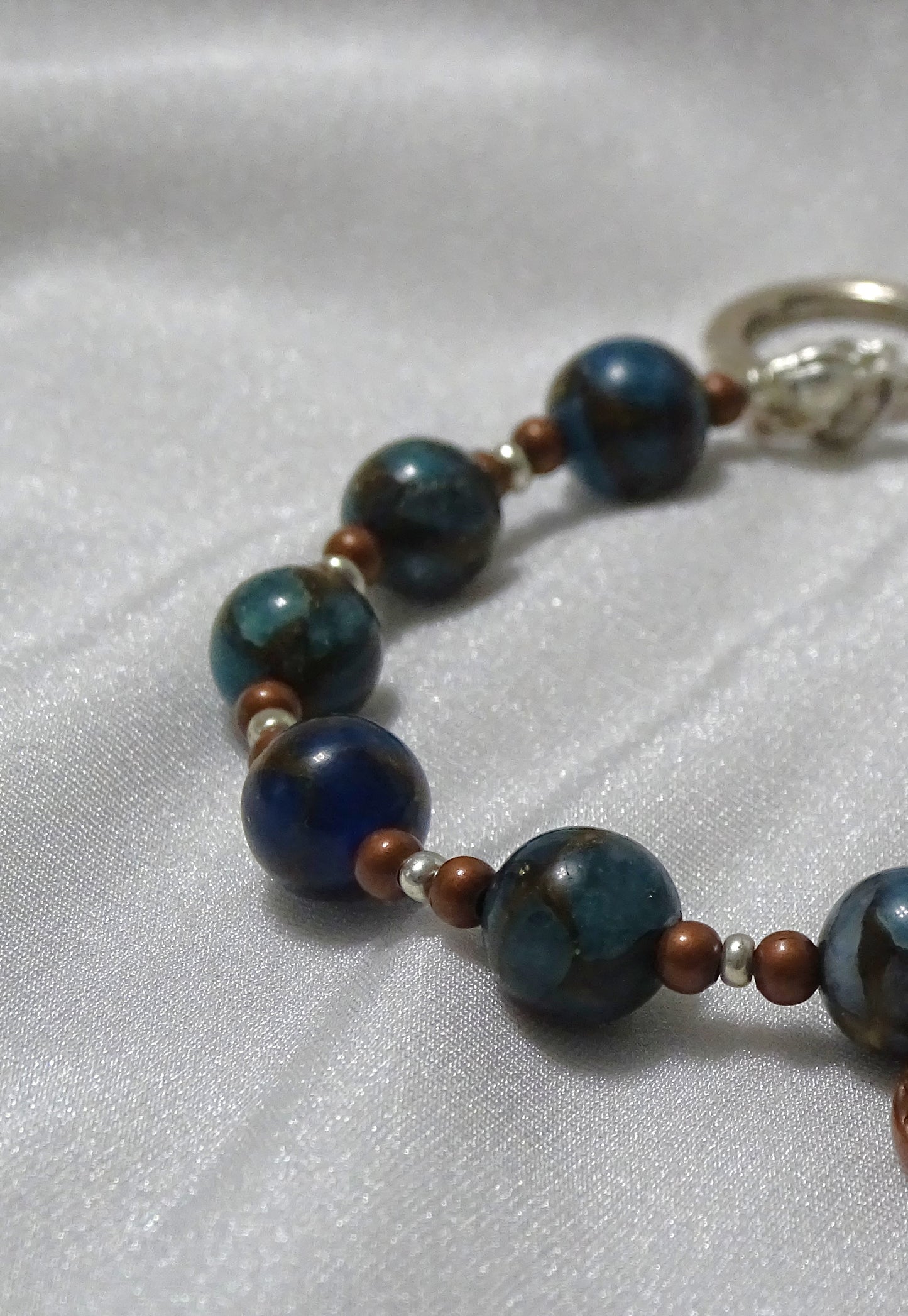 Impression Jasper and Copper Bracelet