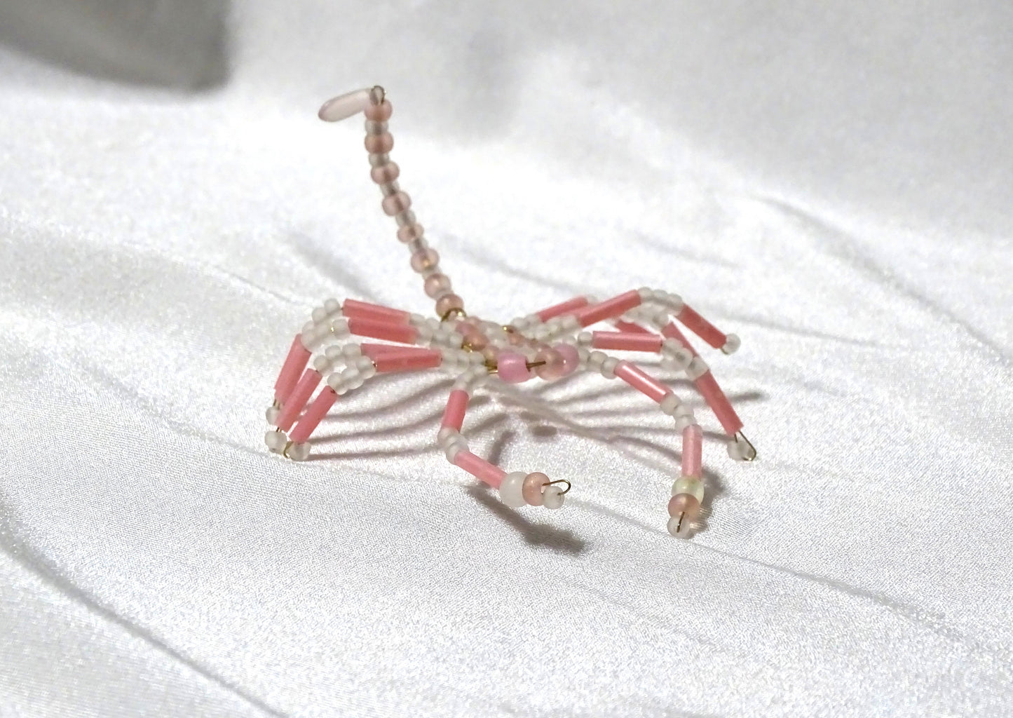 Frosty Pink and White Scorpion