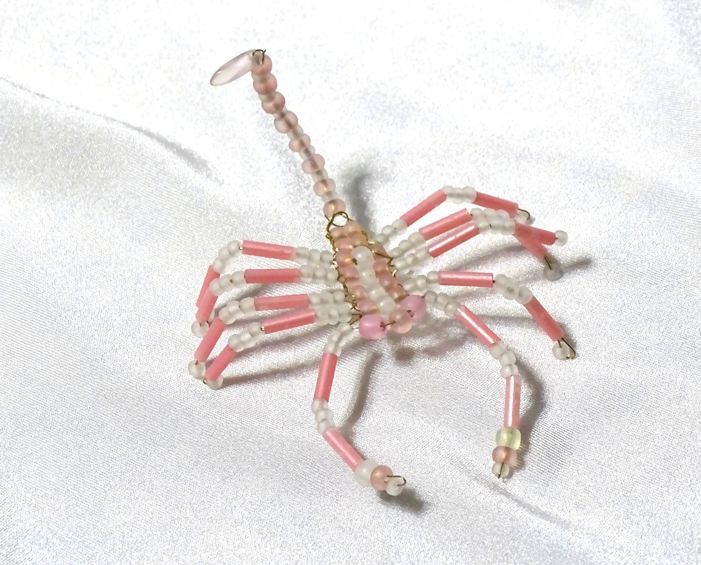 Frosty Pink and White Scorpion