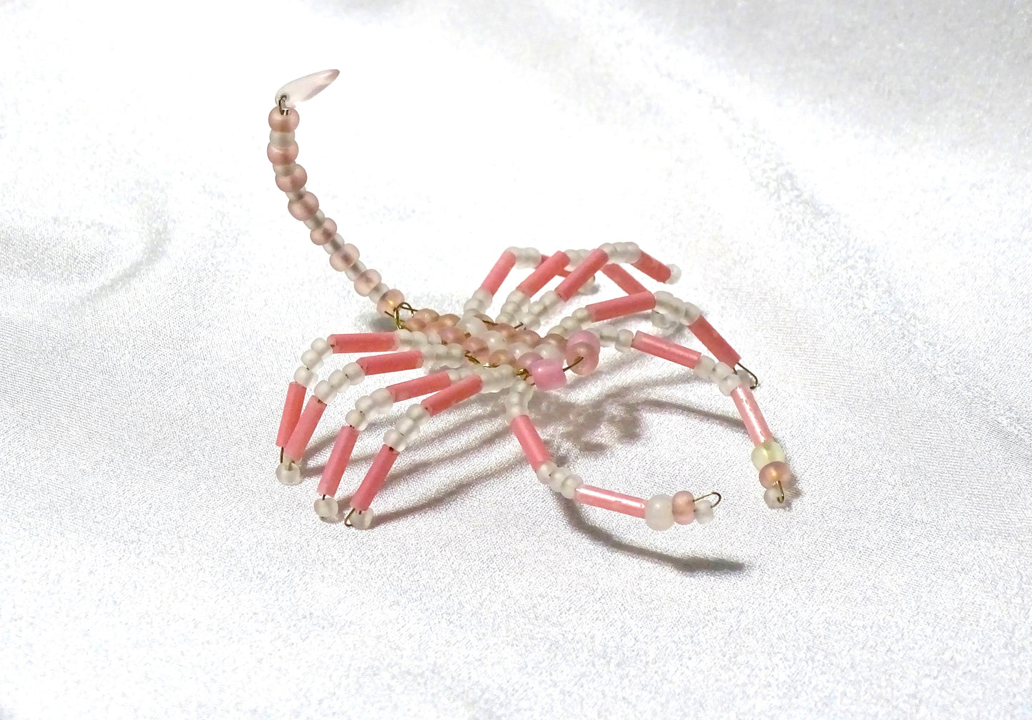 Frosty Pink and White Scorpion