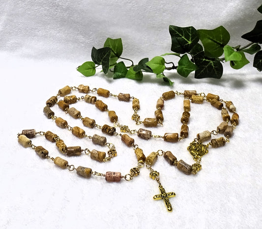 Picture Jasper Rosary