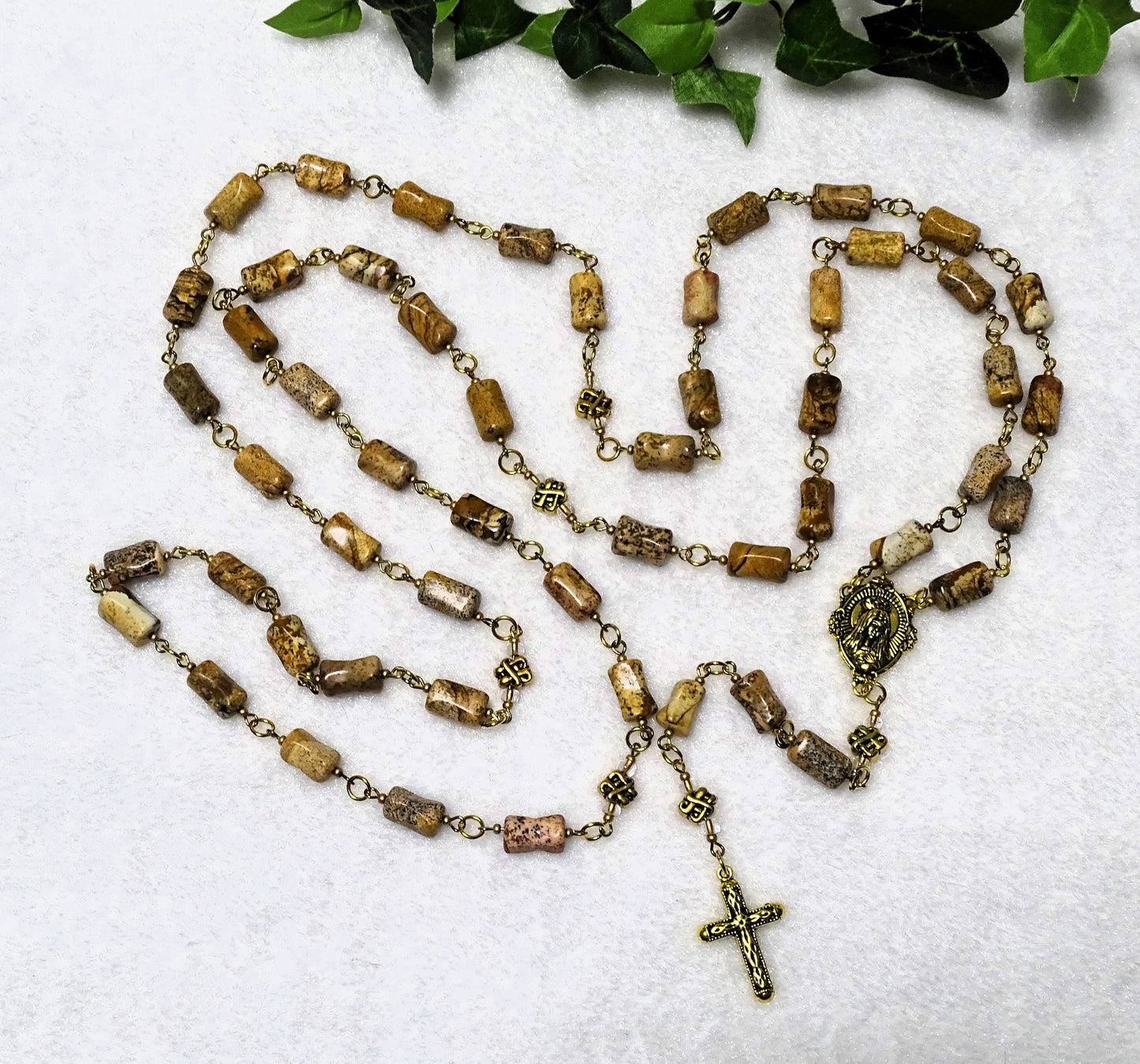 Picture Jasper Rosary