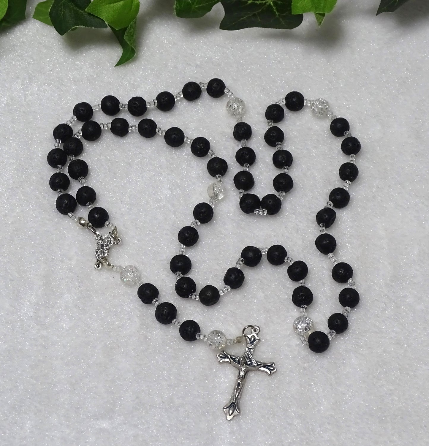 Lava Stone Rosary