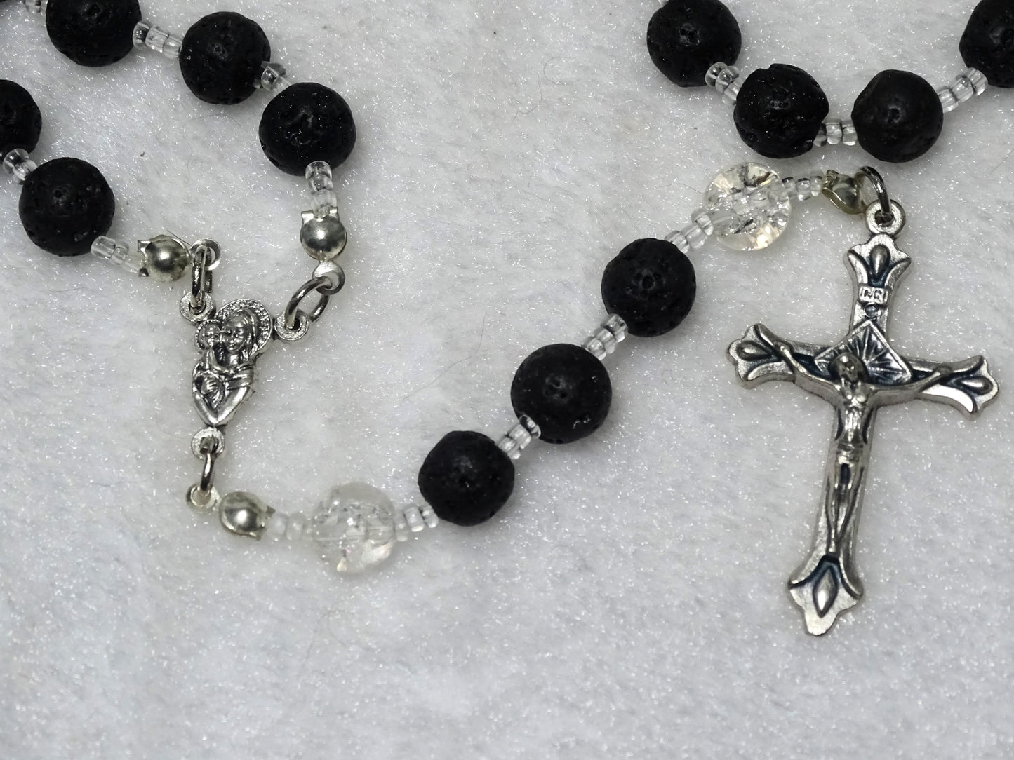 Lava Stone Rosary