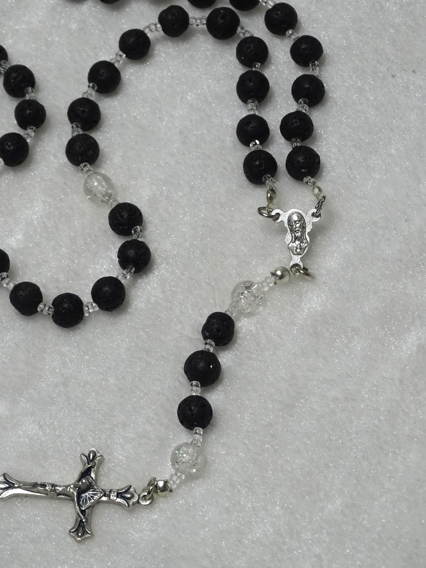 Lava Stone Rosary