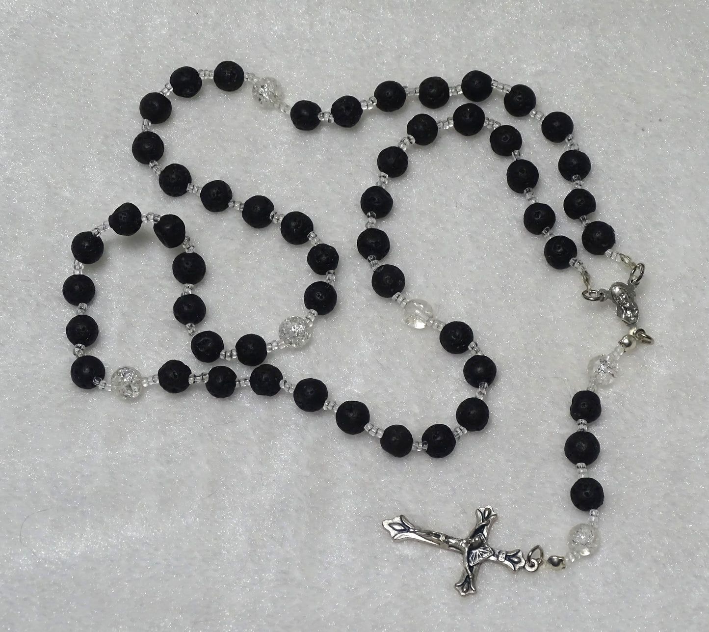 Lava Stone Rosary
