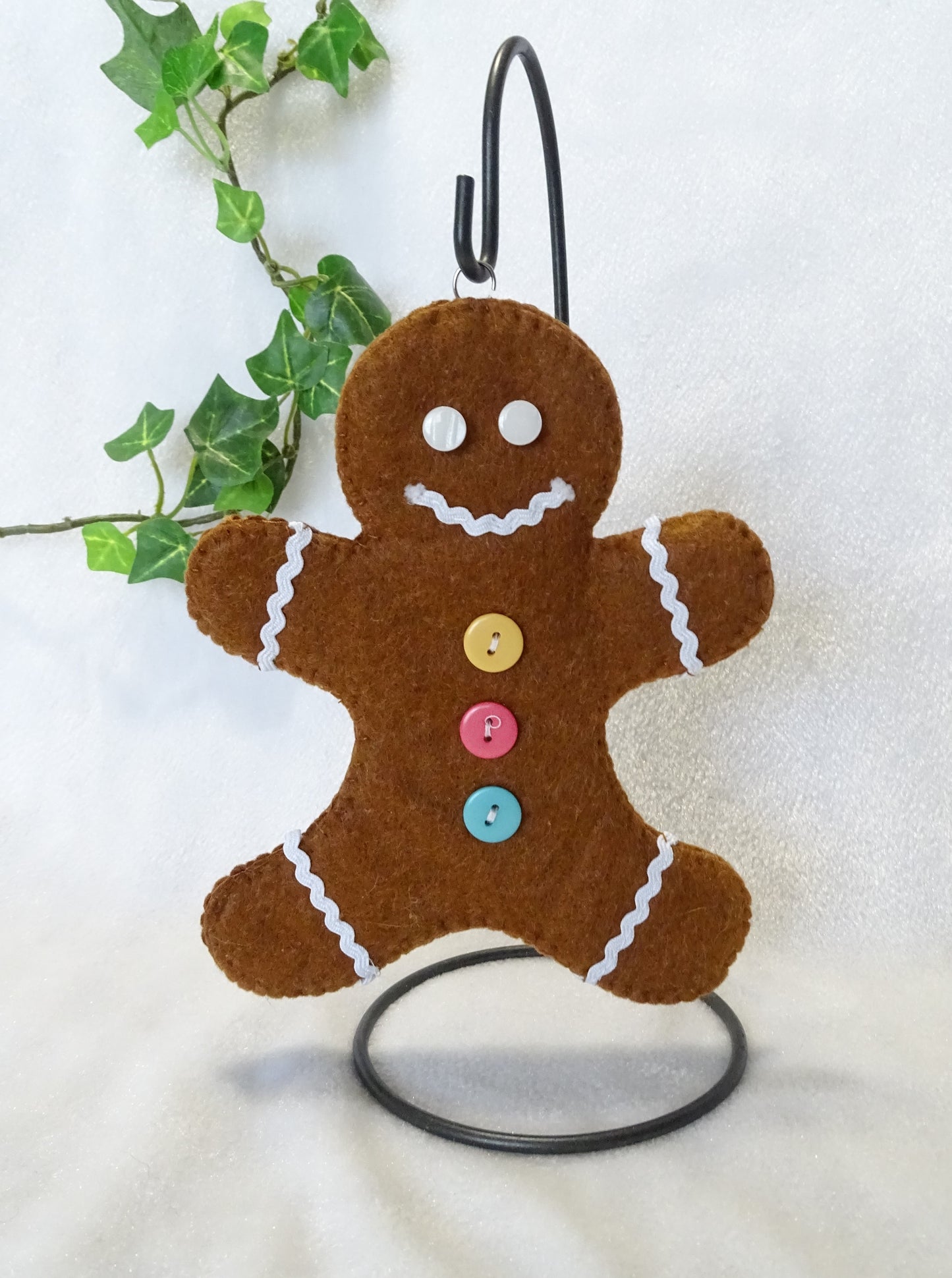 Felt Gingerbread Men