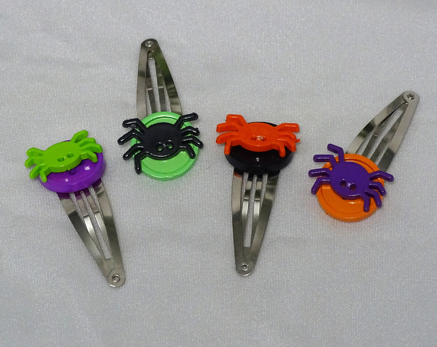 Halloween Button Hair Clips