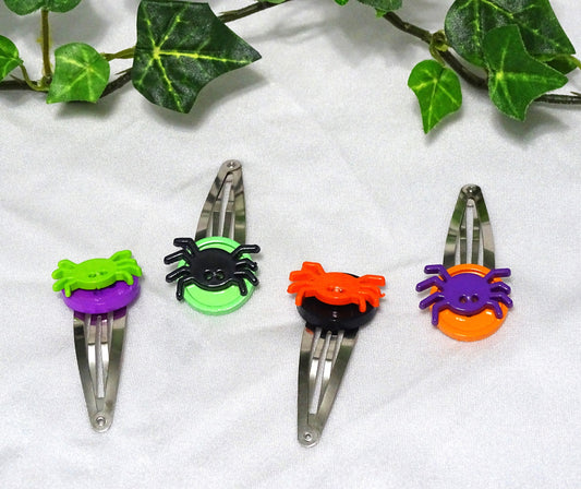 Halloween Button Hair Clips