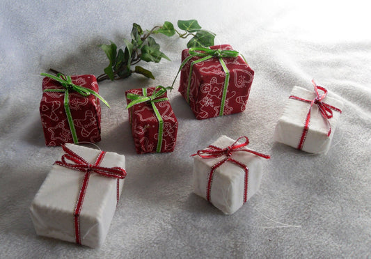Wrapped Present Ornaments