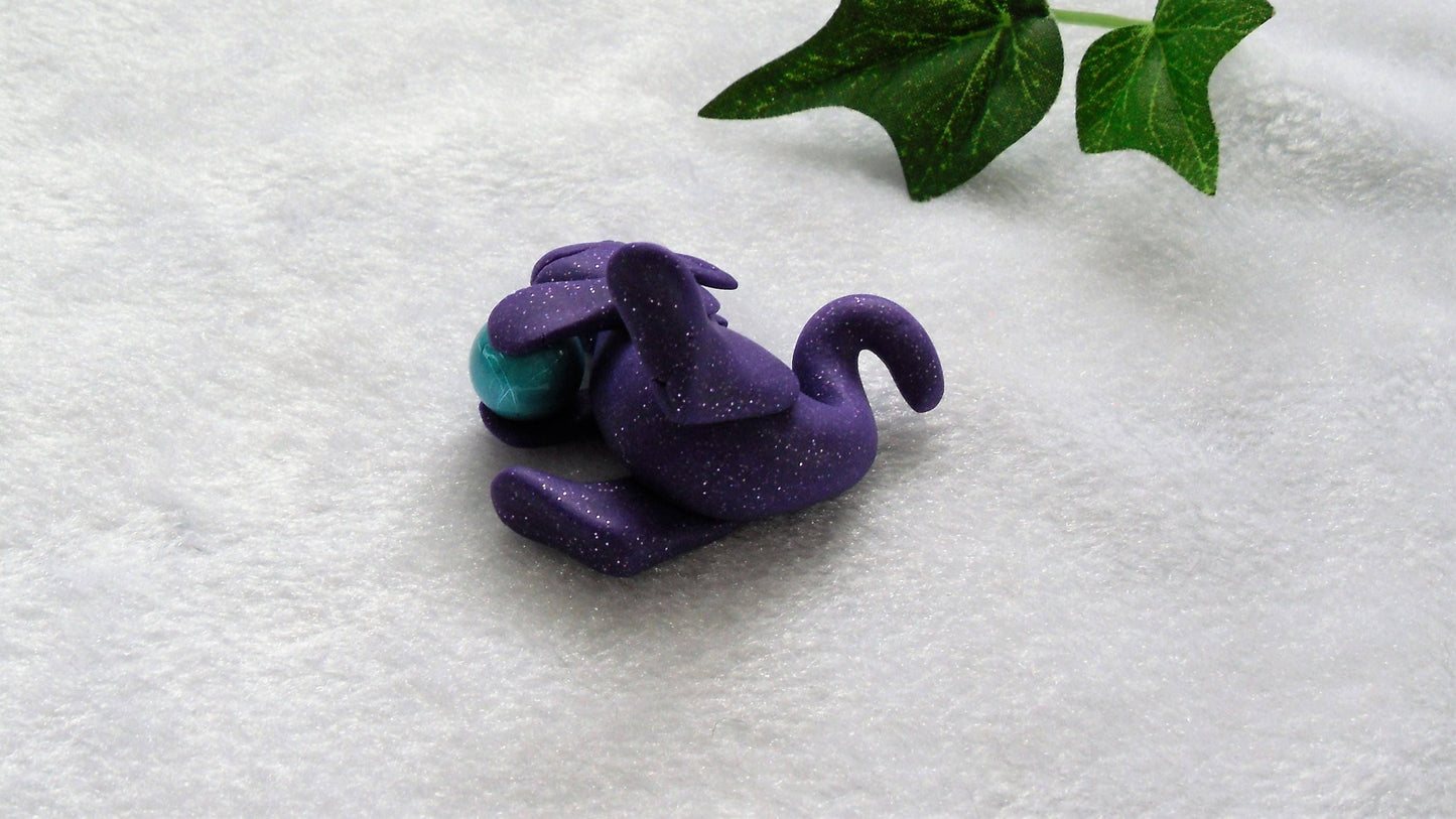 Playful Purple Dragon