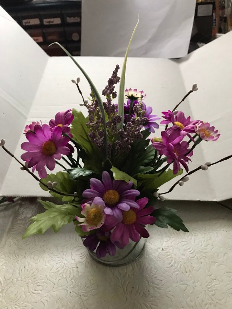 Purple Flower Arrangment