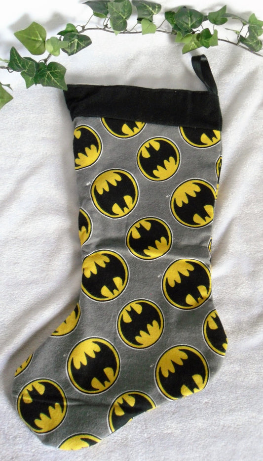 Classic BATMAN Symbol Stocking