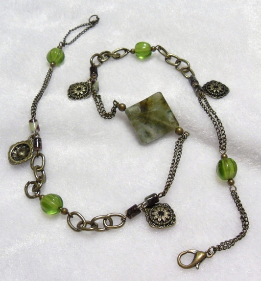 Moss Agate Necklace