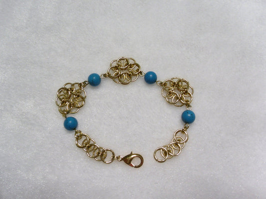 Gold "Daisy" Bracelet