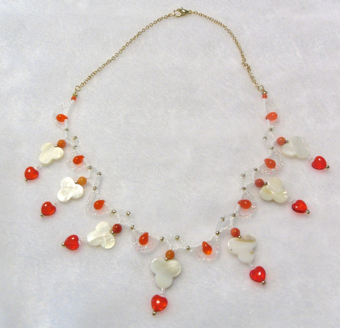 Orange Dreamsicle Necklace