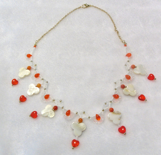 Orange Dreamsicle Necklace