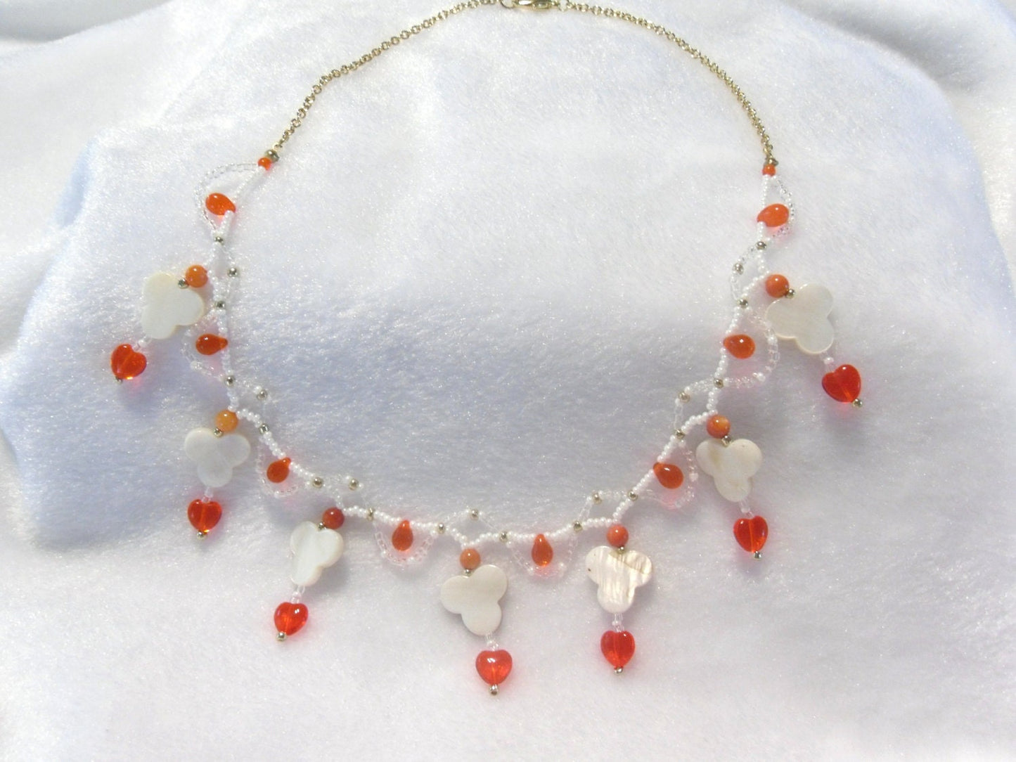 Orange Dreamsicle Necklace