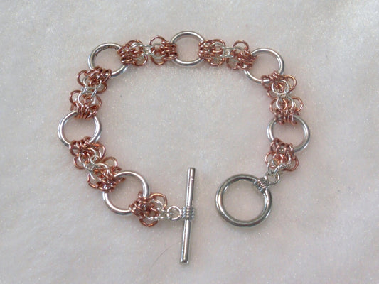 Butterfly Chain Maille Bracelet