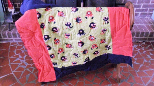 Monster Flannel Blanket