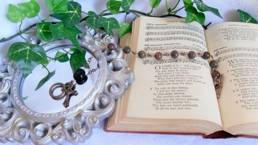 Paintbrush Jasper Rosary Bracelet