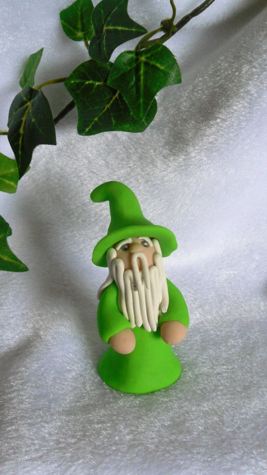 Bright Green Wizard